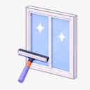 Fönsterputsning service icon
